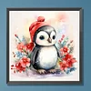 Diamond Painting-DIY Full Round Drill Christmas Penguin