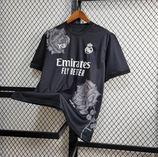 24/25 Football Shirt Real Madrid Y3 Black Thai quality