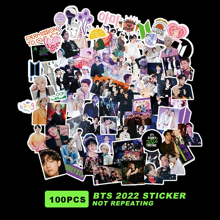 방탄소년단 2022 Season' s Greeting Stickers