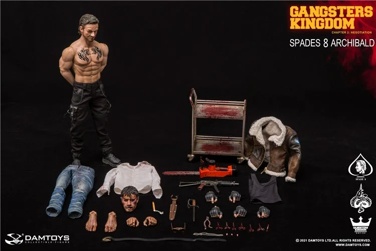 Pre-order 1/6 DAMTOYS GK024 Gangsters Kingdom SPADE 8 ARCHIBALD Action Figure-shopify