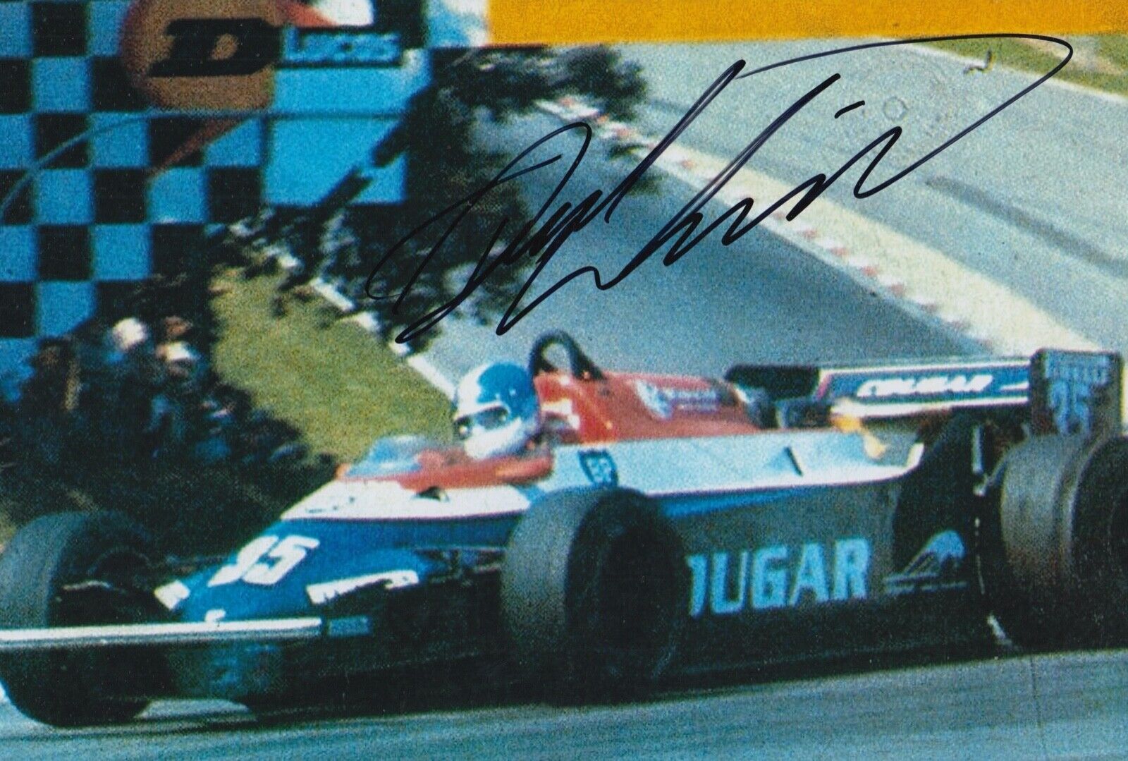 Derek Warwick Hand Signed 12x8 Photo Poster painting F1 Autograph Formula 1 8