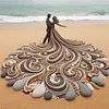 Diamond Painting -DIY Round Drill Stone Art Couples(40x40cm)