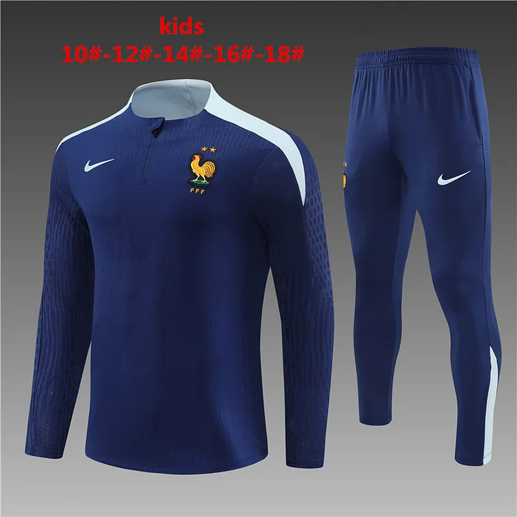2025-26-New Season- French Royal Blue-Children-Training Suit