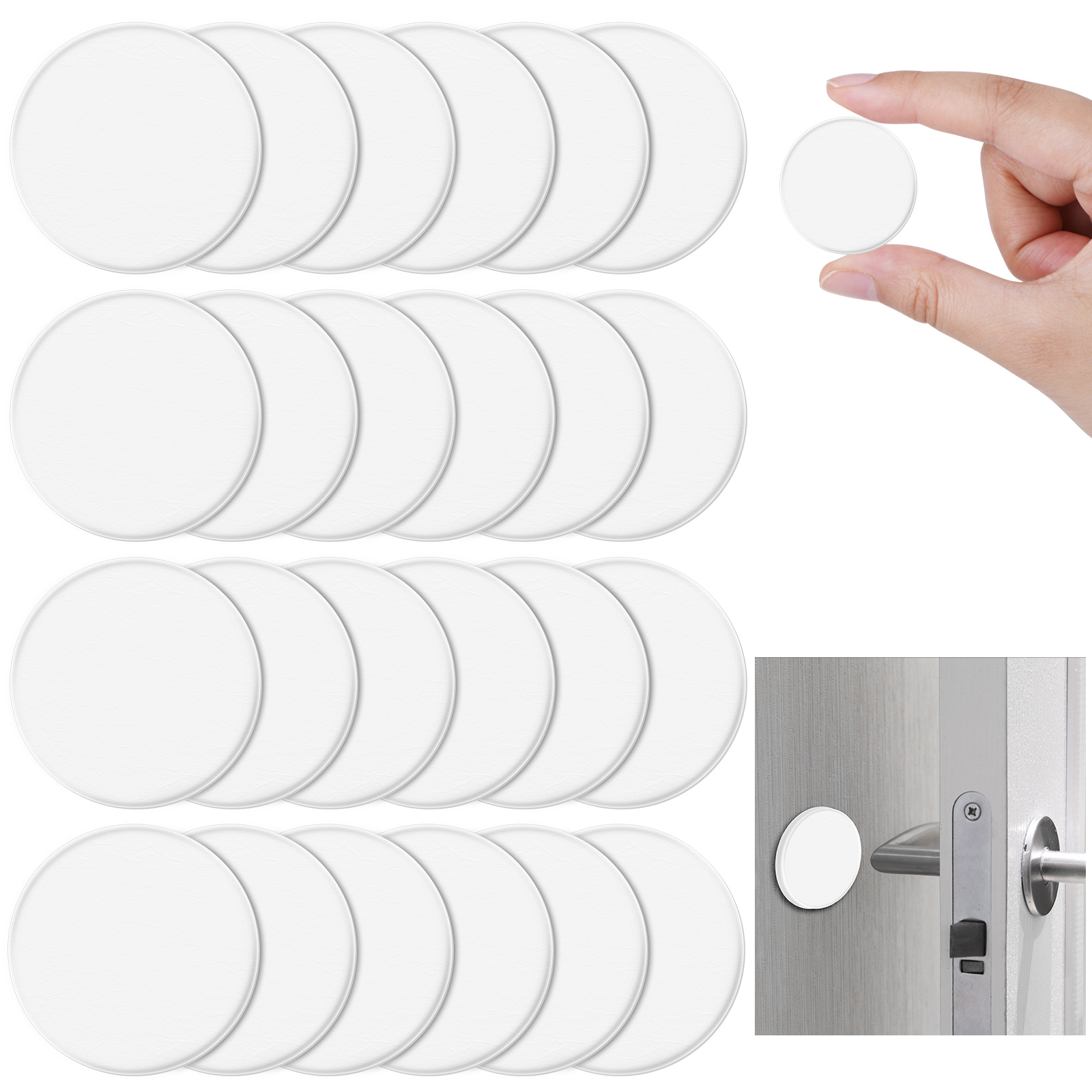 

Door Stopper Wall Protector 24pcs, 501 Original