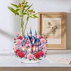 DIY Rose Castle Acrylic Special Shape Diamond Painting Desktop Ornaments