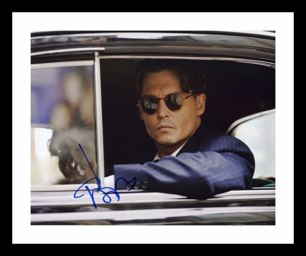 Johnny Depp Autograph Signed & Framed Photo Poster painting