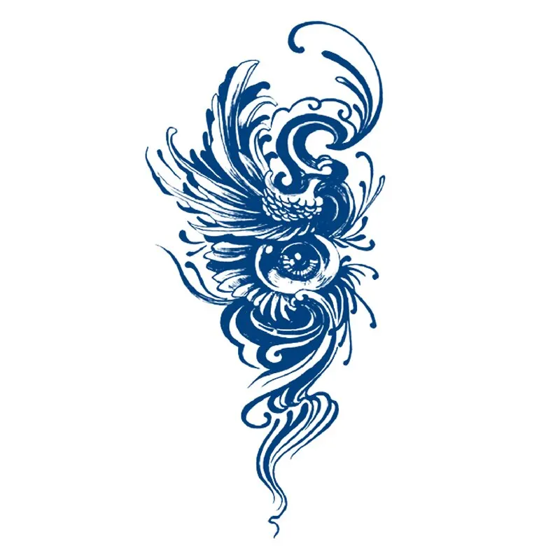 Juice Lasting Ink Tattoo Body Art Waterproof Temporary Sticker Snake Musical Note Women Totem Small Paw Rose Arm Fake Tattoos