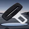 1 Pair Car Safety Belt Lock Tongue Seat Belt Latch Clasp Insert Lock Socket Plug