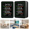 Smart Air Quality Monitor Real-Time Indoor WiFi Air Quality Detector for AQI CO2