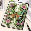 Schmetterling Blume - 5d DIY Basteln Notizbuch