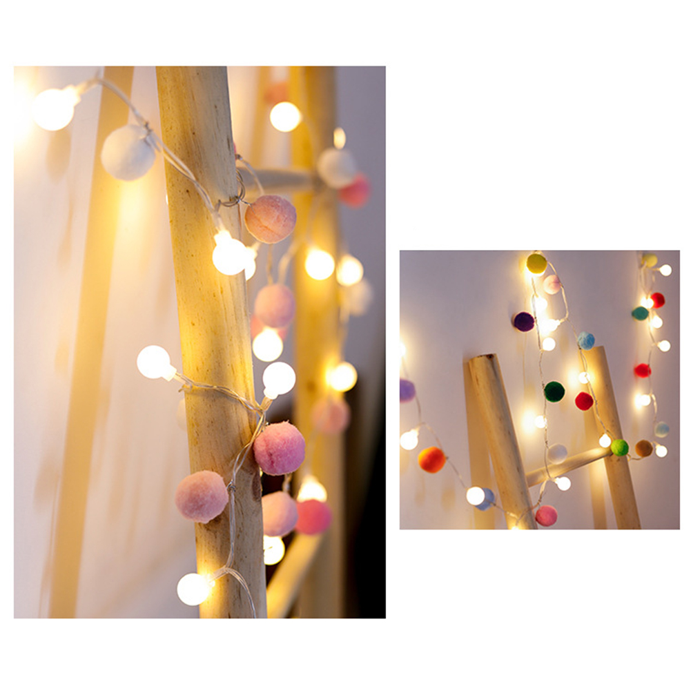 2m 20LED Ball Garland String Light Fairy Lighting Lamp Christmas Home Decor от Cesdeals WW