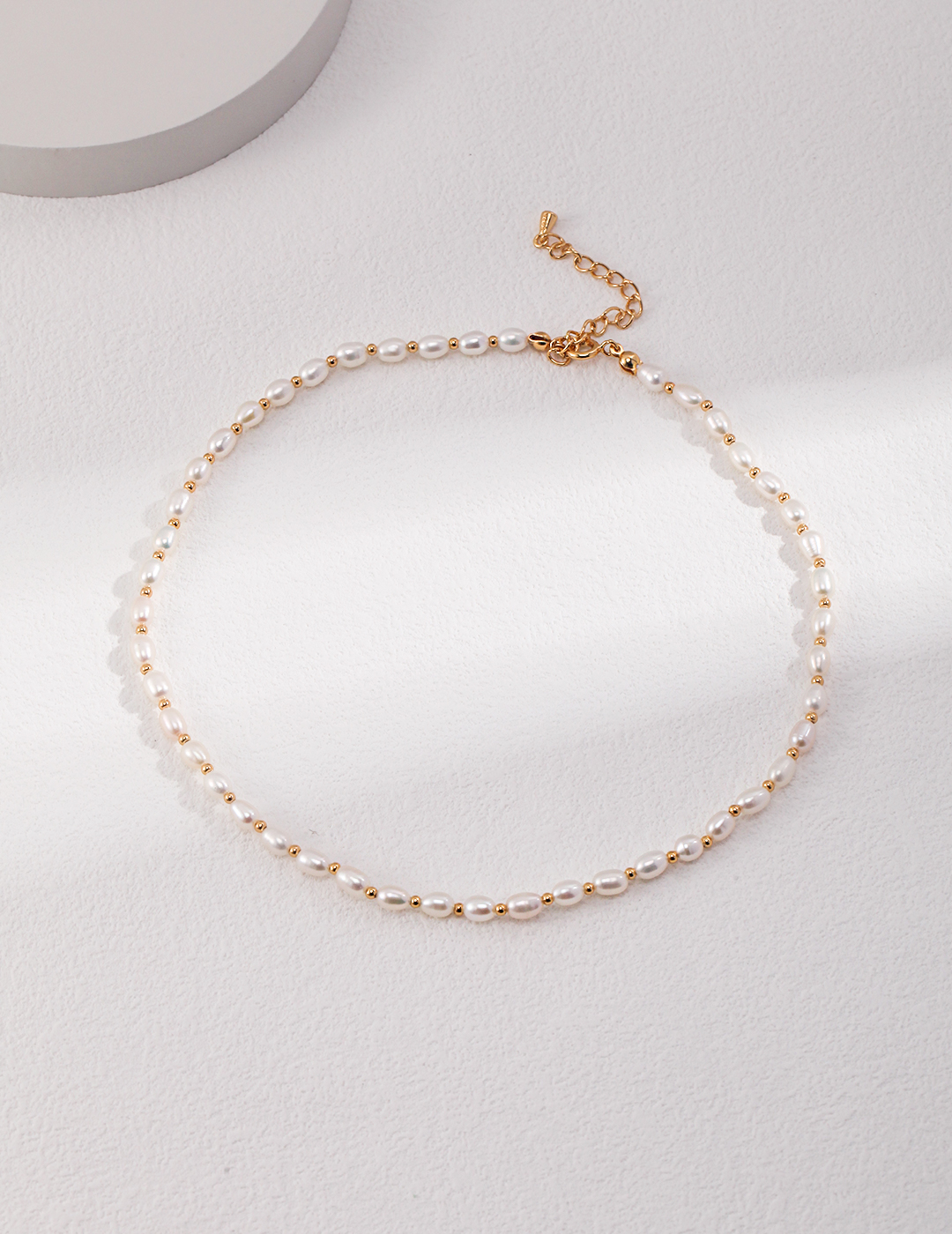 Vintage Pearl Choker Necklace 