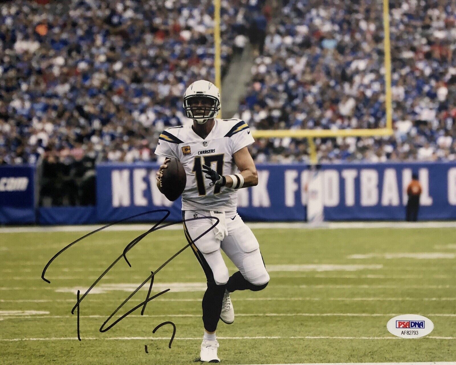 Philip Rivers Signed Autographed Los Angeles Chargers 8x10 Photo Poster painting Psa/Dna