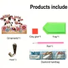 (US Local)Cow DIY Diamond Painting Hanging Hook Wall Hooks No Hole Punching Wall Decor