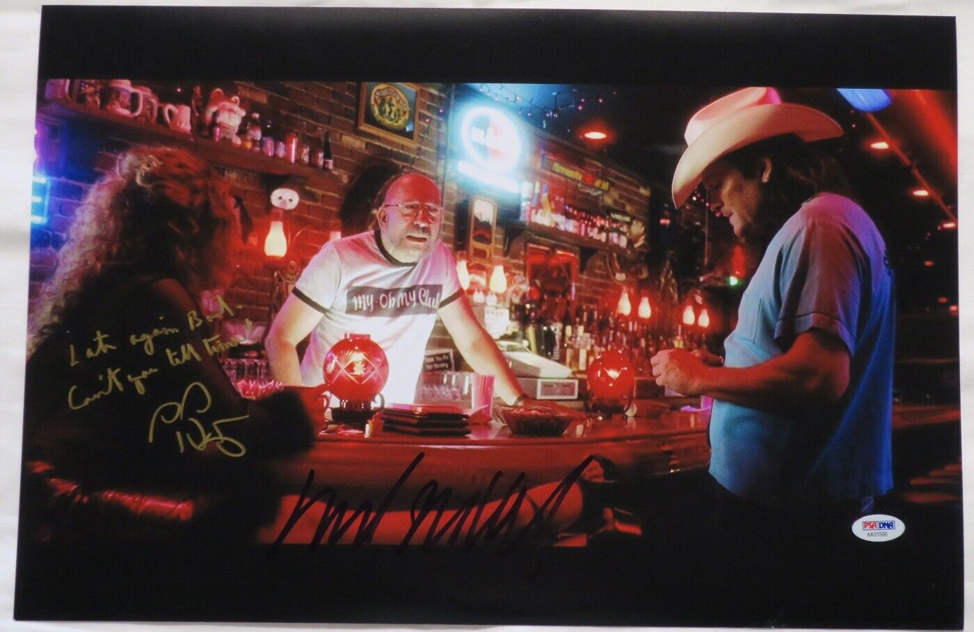 Michael Madsen/Sid Haig Signed Kill Bill Auto 12x18 Photo Poster painting w/Insc. PSADNA#AA31500