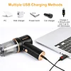 Handheld Vacuum Cordless, Car Vacuum Cordless Rechargeable 9000Pa, Hand Held Vacuum, Mini Vacuum with Blower, Portable Car Vacuum with LED Light