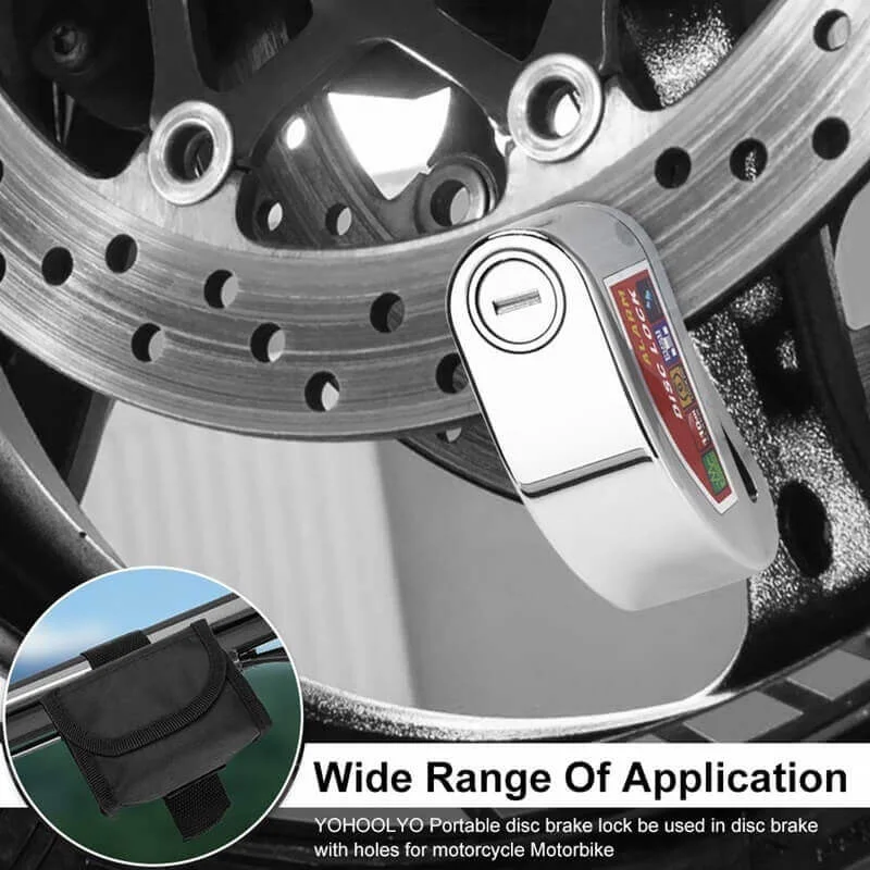 JOYOR Forever electric scooter alarm disc brake lock antitheft motorcycle electric battery portable special mountain road key