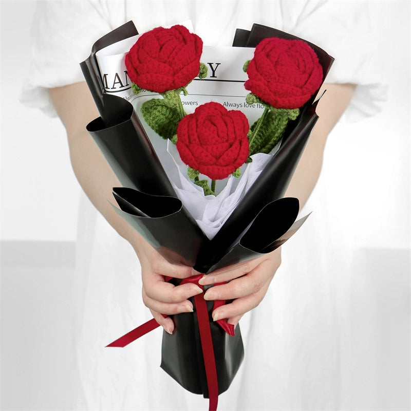 Casual Elegant Lady Floral Yarn Artificial Flowers