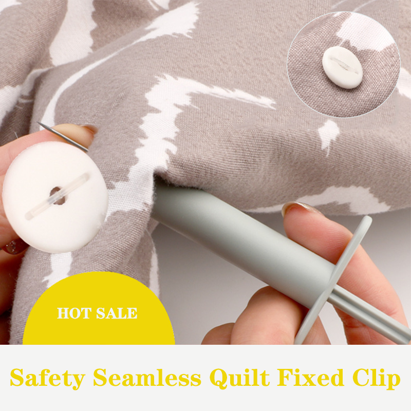 Safety Seamless Quilt Cover Fixed Clip