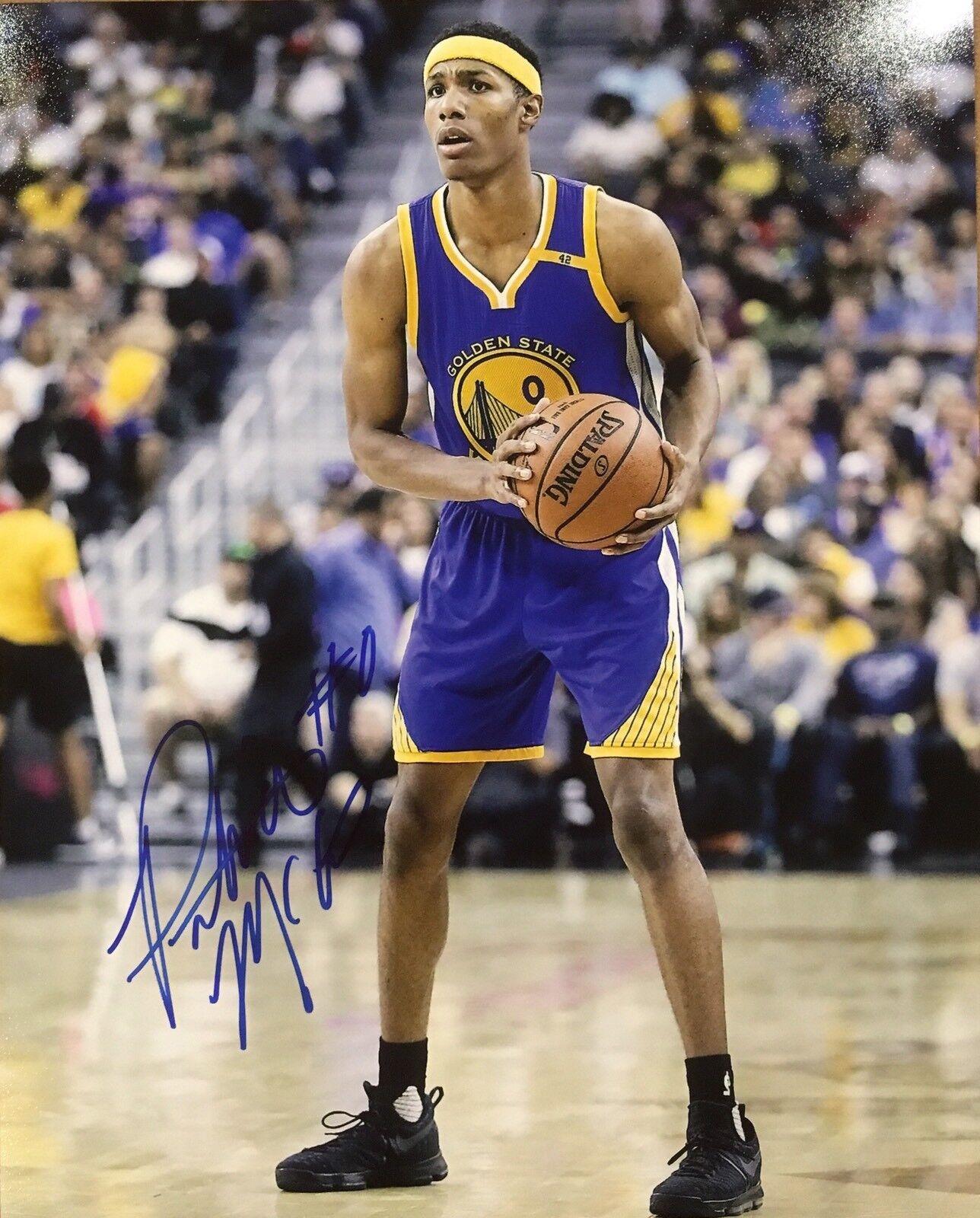 PATRICK McCAW Signed Autographed 8x10 Photo Poster painting Golden State Warriors