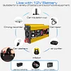 6000W Car Inverter DC 12V To AC 110V 220V Intelligent Power Inverter LCD Display