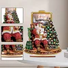 Diamond Painting Wooden Santa Tabletop Ornaments Kit for Table Office Decor