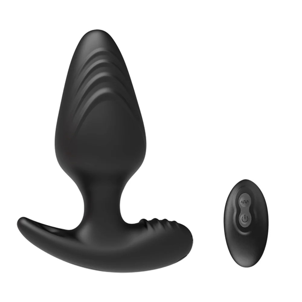 large black anal vibrators remote control dildo sex toy for women and men