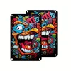 2pcs - Vibrant Urban Graffiti - Vintage Metal Signs(8*12Inch) 