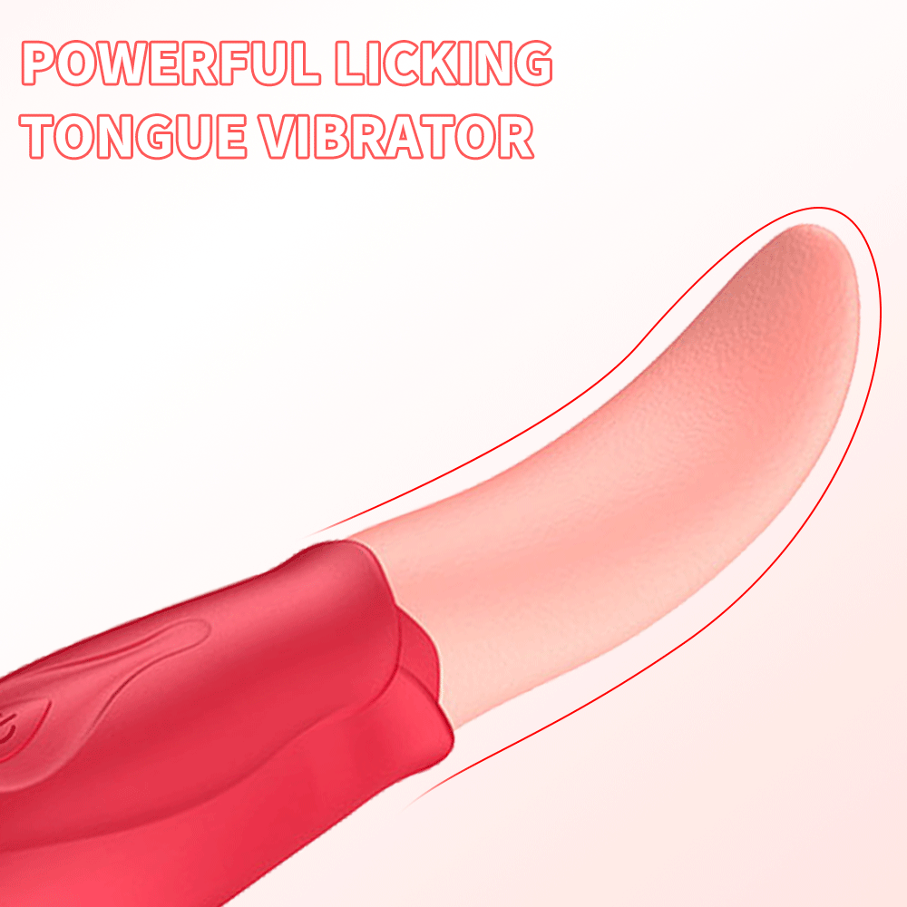 1.0 Rose Tongue Vaginal Licker Vibrator