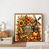 Diamond Painting-DIY Full Round Drill Fall Thanksgiving(40*40 CM)
