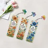 3 PCS Flowers - 5D DIY Bookmark