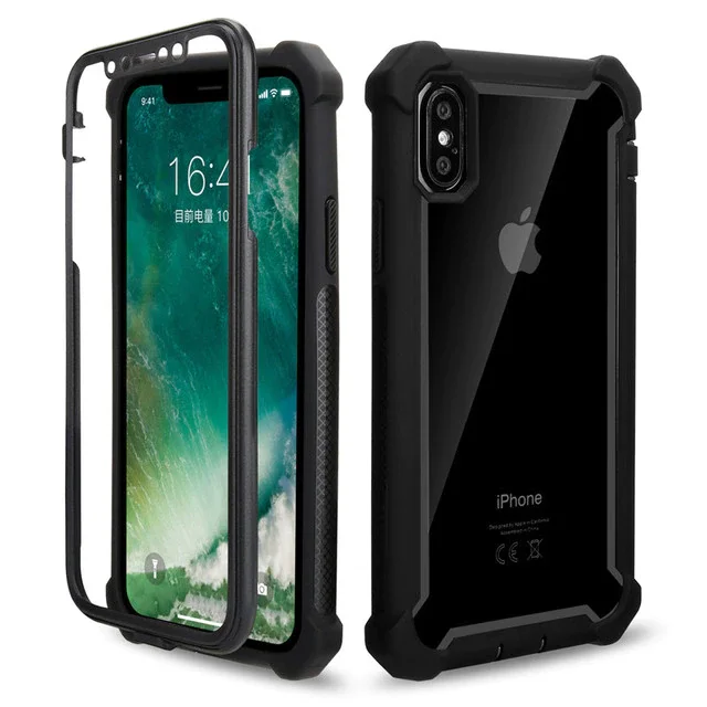 Clear Back Heavy Duty Shockproof Phone Case