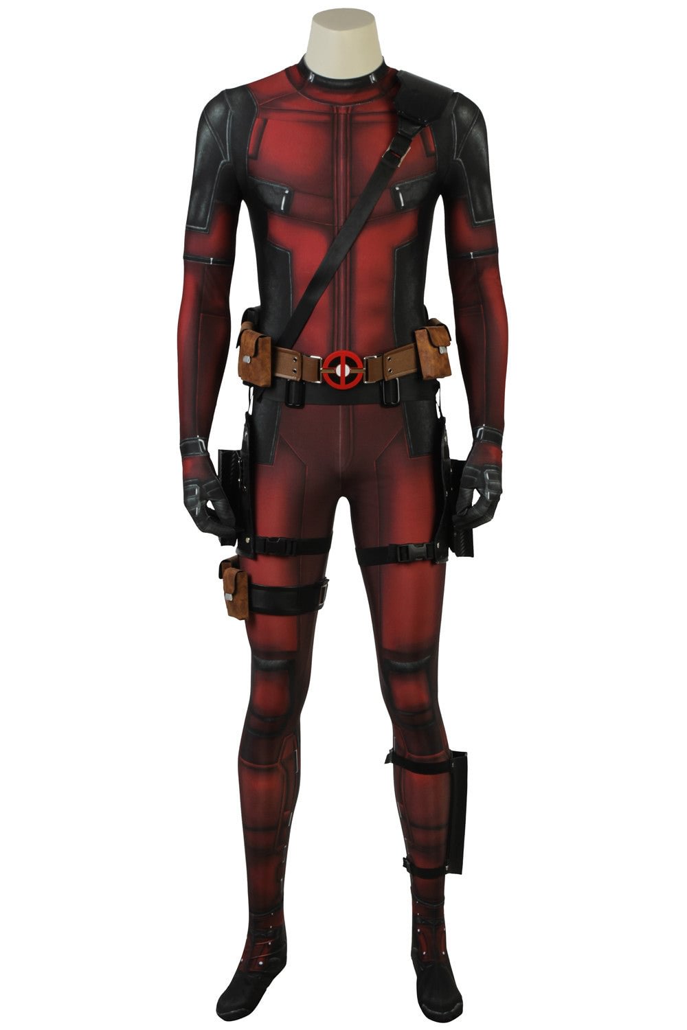 Deadpool 2 Wade Wilson Cosplay Costume Zentai Jumpsuit