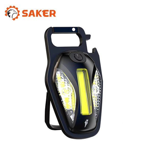 Saker Mini Pocket Flashlight Keychain