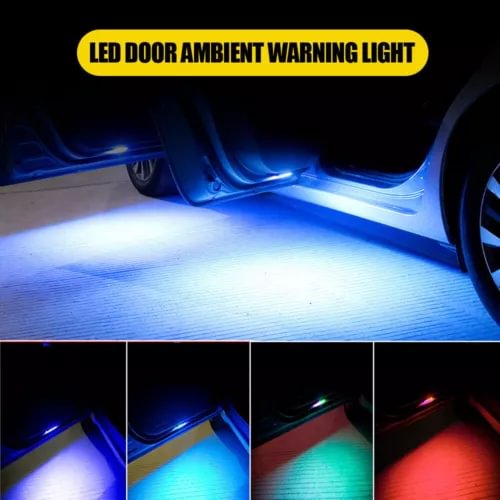 Dronehint Car Accessories Door Edge Warning Light Set Wireless Atmosphere Led Light Parts (For: Acura) Parts