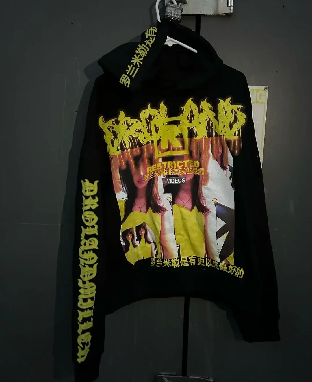 Llyge Hip Hop Goth Drolandmiller Harajuku Gothic Punk Hoodies Women Streetwear Tops Grunge Sweatshirt Oversized Hoodie Y2k Clothes llyge