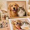 Custom Pet Diamond Painting Kit &ndash; Personalized 5D Art from Your Photo