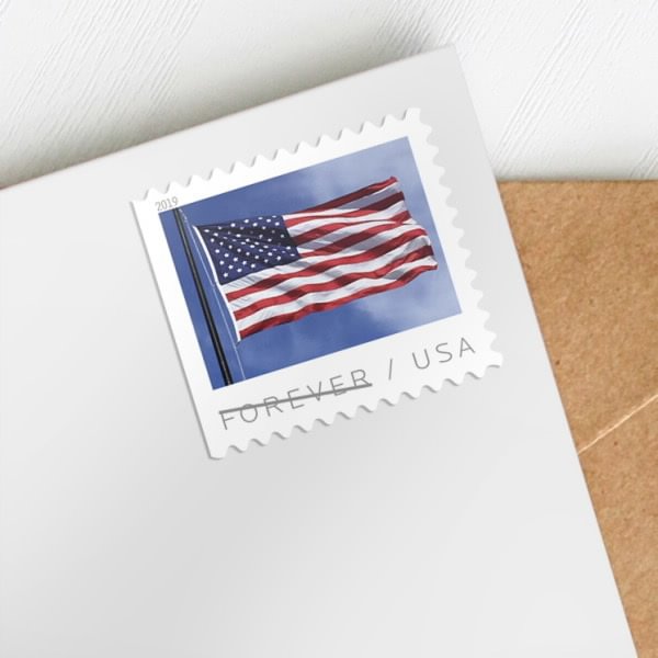 [ Rolls ] 2019 U.S. Flag Forever Stamps