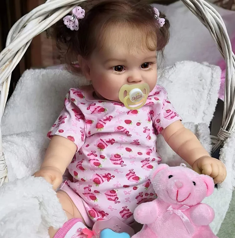  [New] 20" Reborn Toddler Realistic Baby Doll Girl Yarrua with Chubby Lifelike Face - Reborndollsshop®-Reborndollsshop®