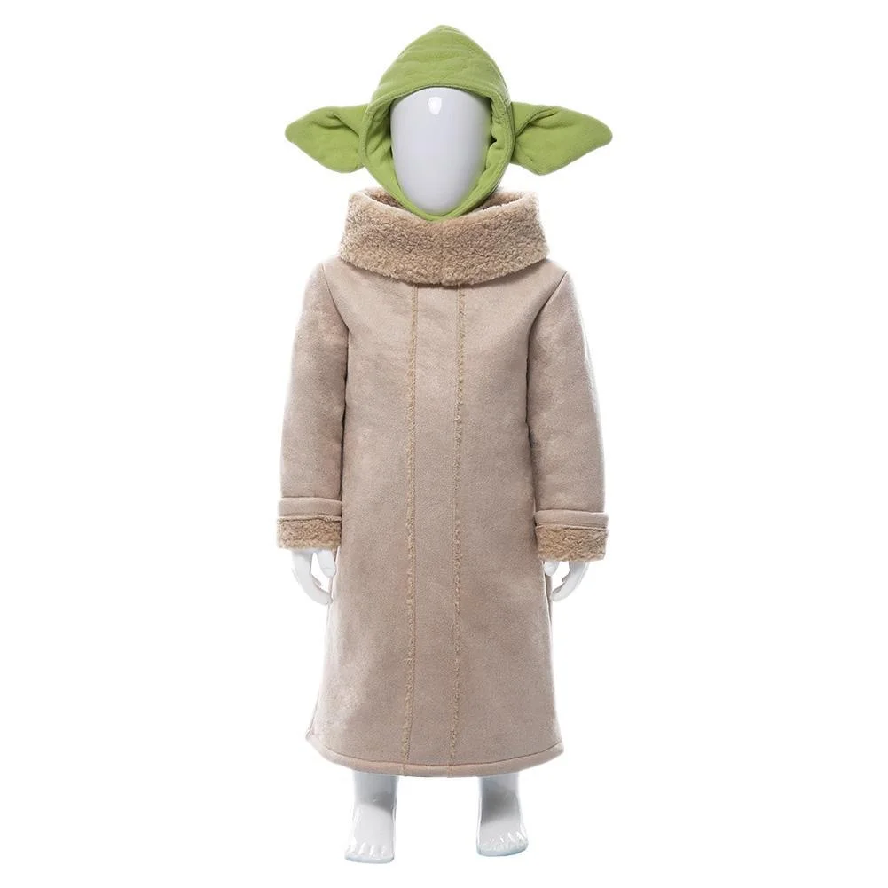 SW The Mandalorian Baby Yoda Suit For Kids Children Cosplay Costume