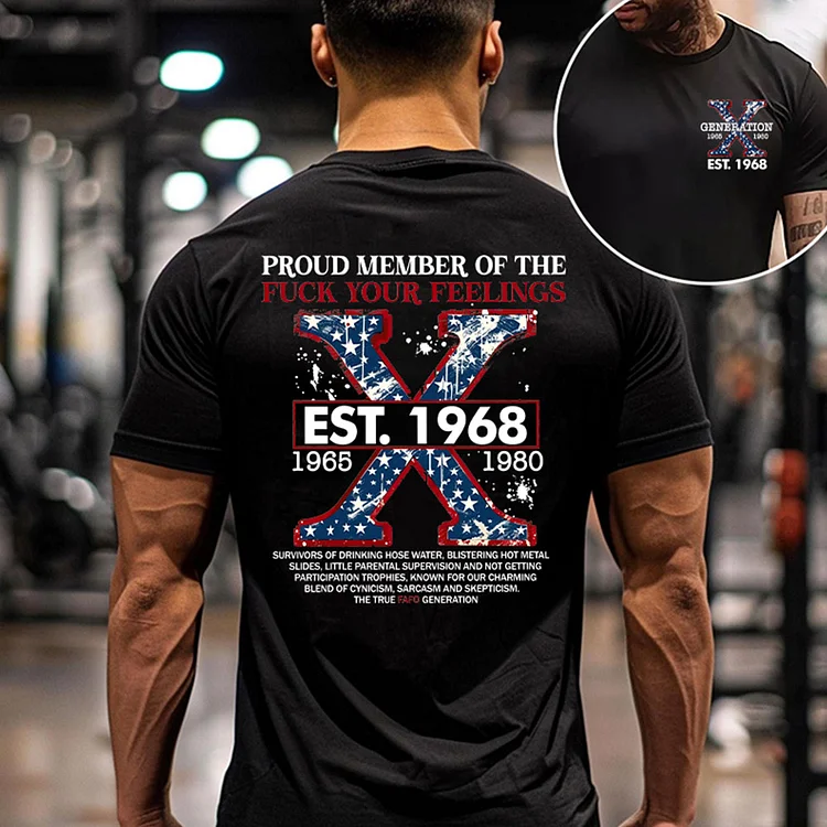 Custom Generation X American Flag T-shirt/Sweatshirt