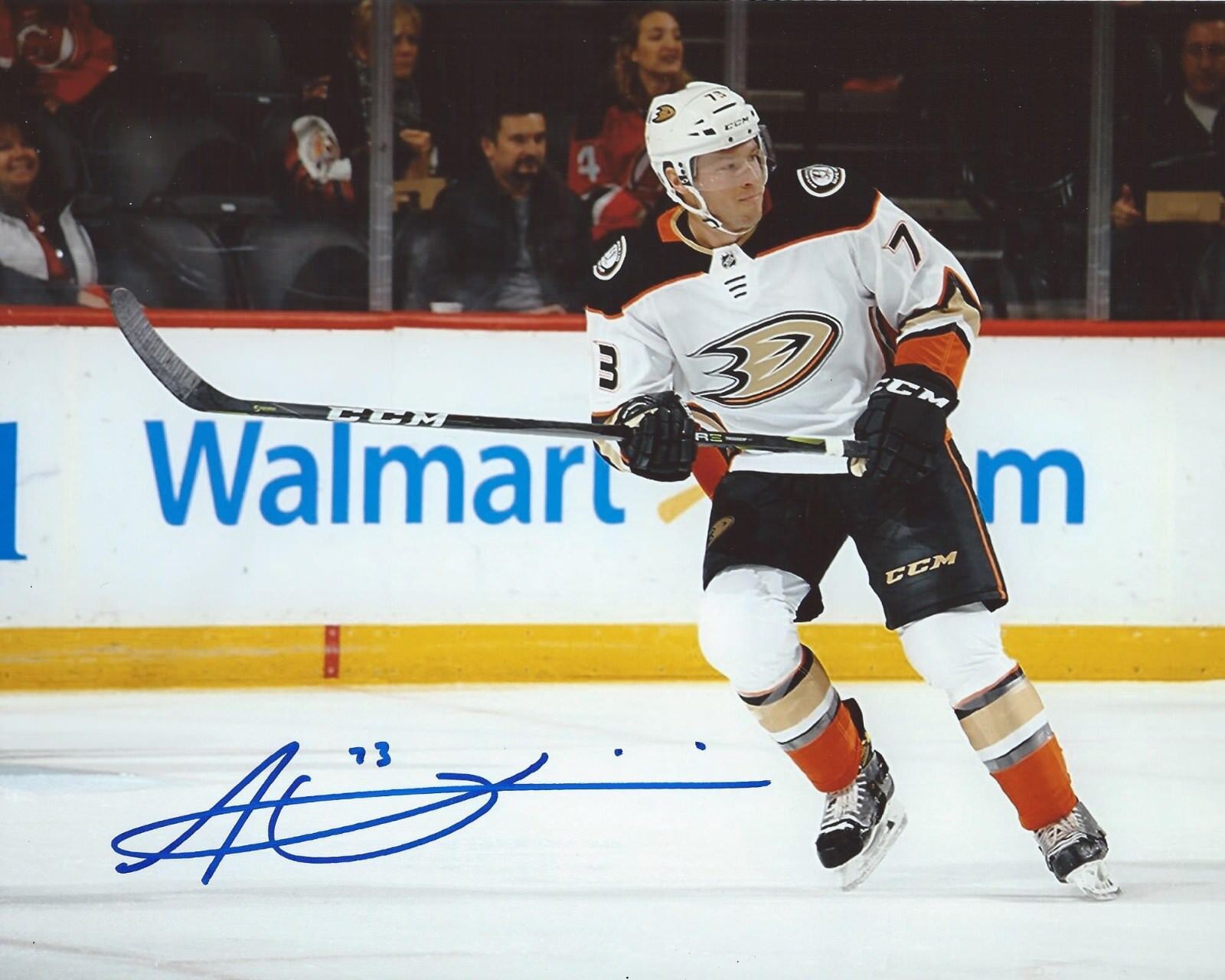 Andy Welinski Signed 8x10 Photo Poster painting Anaheim Ducks Autographed COA