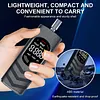 Breathalyzer with LCD Display and 5 Mouthpieces Portable Breath Alcohol Tester