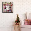 >SALE<5D DIY Full Round Drill Diamond Painting Sheep Flowers Kit Decor 30x30cm