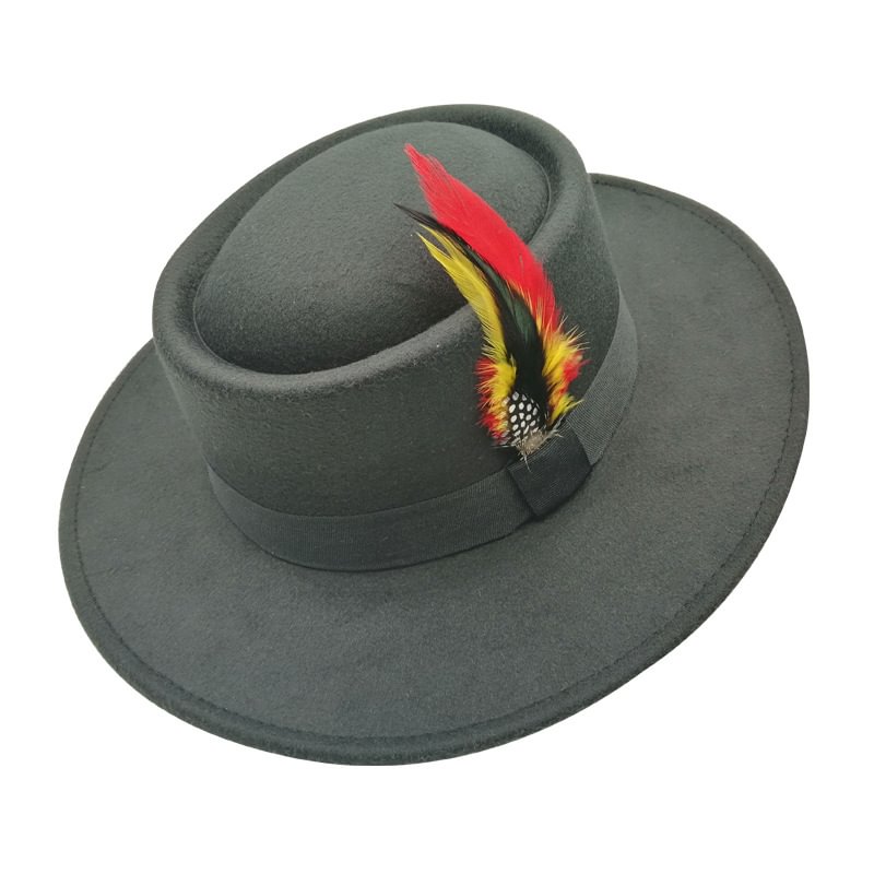 Boris  Woolen Hat- Black