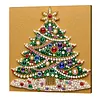 Christmas Framed Pearl Painting Kit 25x25cm for Adults