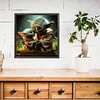 Yoda Star Wars - Rundbohrer Diamantmalerei - 40*40cm