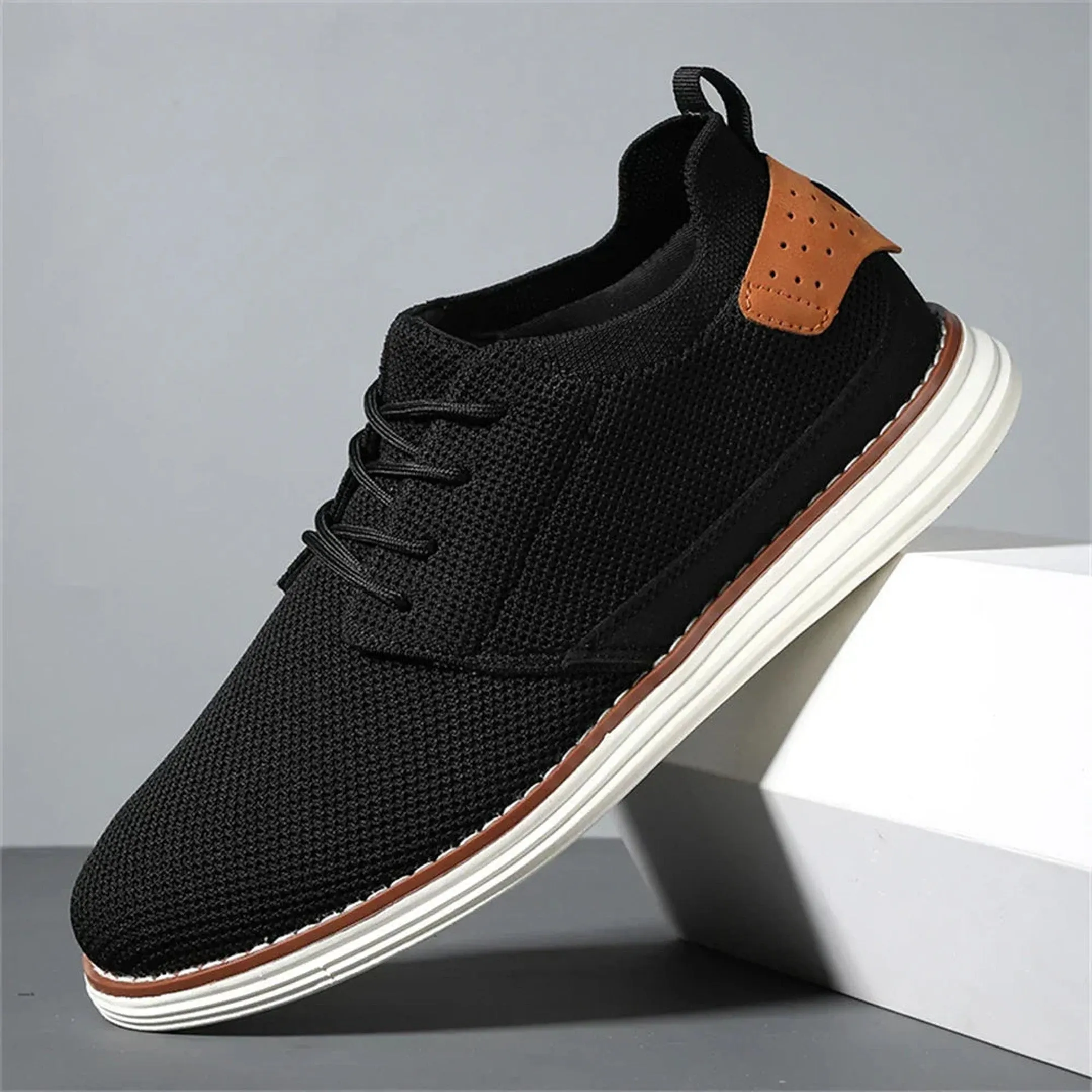 Men's Stellan Knit Oxfords &ndash; Breathable Smart-Casual Shoes