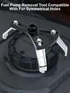 Fuel Tank Pump Lock Ring Spanner Adjustable Oil Pump Wrench Car Disassembly Tool
