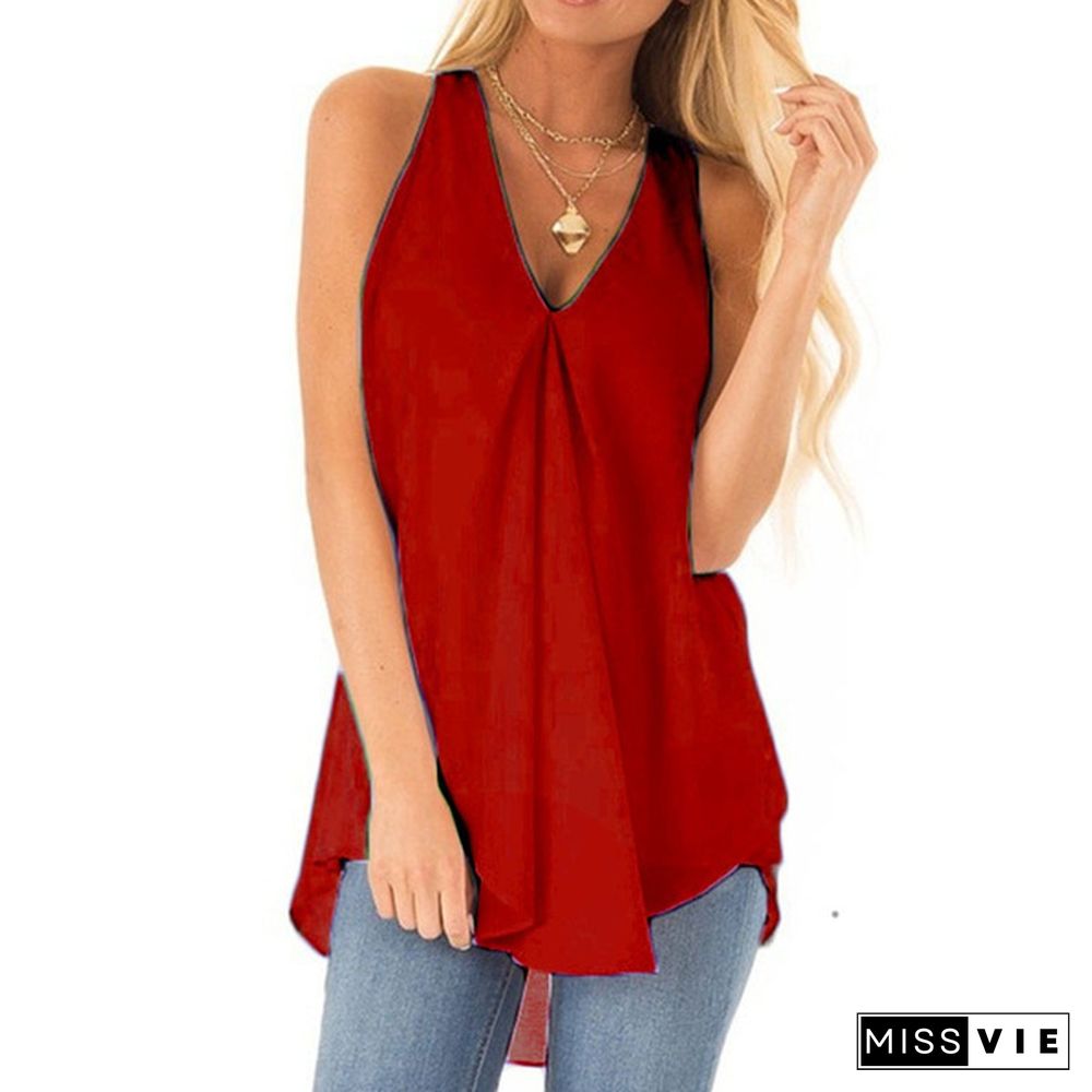 XS-8XL Spring Summer Tops Plus Size Fashion Clothes Womens Casual Off Shoulder Chiffon